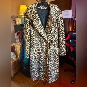 Vintage Cheetah Penny Lane Coat
